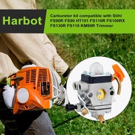 FS90R Carburetor for Stihl FS110R FS130R FS100 KM130R FS130 FS90 KM90R KM90 FS100RX FS110 KM110R HT1