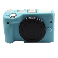 Soft Silicone Rubber Camera Case for Canon EOS M3 (Blue)