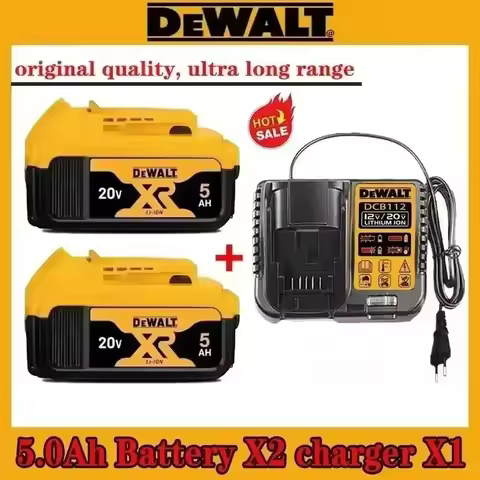 🤞Original DeWalt 6Ah/5Ah 20V battery replaceable DCD887 DCD805 DCF860 Dcd796 DCG406 DCF880 DCF512 DC