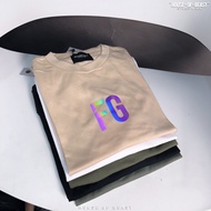 FG ESSENTIALS FEAR OF GOD HOLOGRAM REFLECTIVE FG SHIRT MINIMALIST KOREAN STREETWEAR OVERSIZE TSHIRT