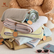 Waffle's Pineapple Blanket Soft Portable Blanket 3 Feet 3.5 Feet 5 Feet 6.5 Feet