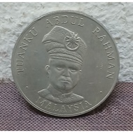 1982 20TH ANNIVERSARY OF INDEPENDENCE 1 RINGGIT COIN.