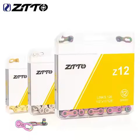 ZTTO 10 11 12 Speed Velocidade Bicycle Chain 10s 11s 12s SLR Full Hollow MTB Mountain Road Bike Chai