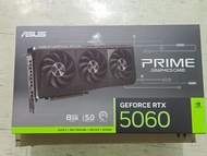 [Brand New] ASUS 華碩 Prime GeForce RTX 5060 OC 8GB GDDR7 顯示卡三風扇超頻版 SKU：VGAASURTX5060D78GPRIMEOC