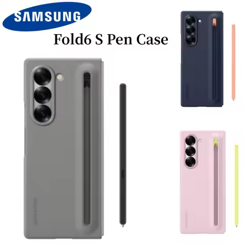 Original Samsung Galaxy Z Fold6 S Pen Cover Case , For Samsung Galaxy Z Fold 6 Silicone With Spen Pr