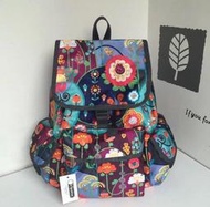 Baby Outdoor Gear LeSportsac 7839 紫色花卉款 後背包/雙肩背包/媽媽包/旅行包