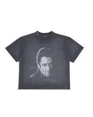 NWL24 nightmare 04 Boxy T-Shirt Blackfade เสื้อยืด