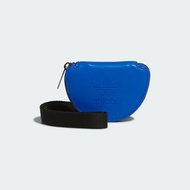 ADIDAS愛迪達三葉草吊飾零錢包藍色 收納耳機 背包造型吊飾/鑰匙圈 JJ2073