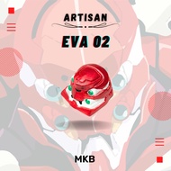 [READY STOCK] Artisan Hiko Studio Evangelion Keycap for Mechanical Gaming Keyboard - EVA 01 EVA 02 E