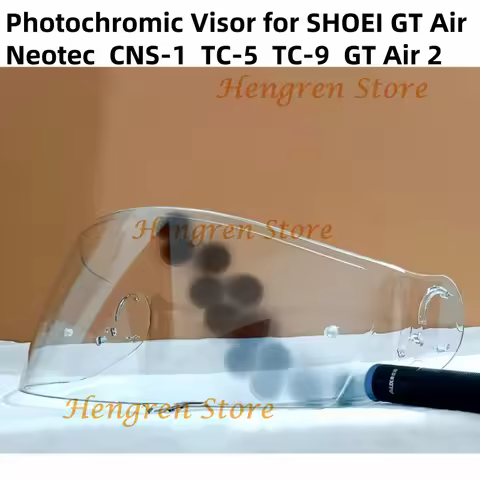 Photochromic Visor for SHOEI GT Air Neotec CNS-1 TC-5 TC-9 GT Air 2 Helmet Lens Shield Uv Cut Casco 
