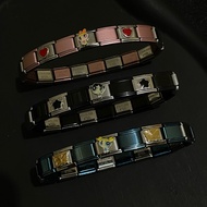 Premium Powerpuff Girls-themed Italian Charm Set Bracelet