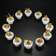 聖鬥士 聖衣 神話 迷你 星座 黃金十二宮 一套十二盒 有雙魚, 雙子, 天秤, 水瓶, 金牛, 山羊  (包膠保存)