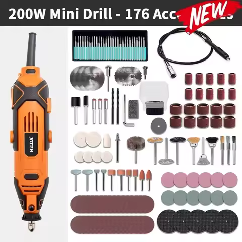 HILDA Engraver Electric Drill Engraving Dremel Rotary Tool Machine With Flexible Shaft New Style Var