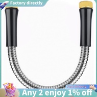 1FT X5/8" Short Garden Hose with Male to Female Connector Water Hose Metal Washing Machine Hose for 