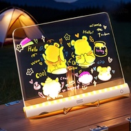 Customizable Acrylic Handwritten LED Notice Board Reusable Design Saves Paper & Costs. Event Signage