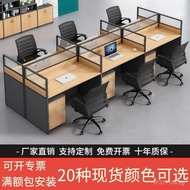 Office Workstation Single Combination Workstation Desk Chair Office Desk Staff Desk Employee Desk YL