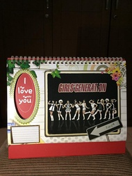 KALENDER SNSD GIRLS GENERATION 2012 KOLEKSI ANTIK