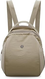 Small Elegant Women's Nylon Backpack Lightweight and Spacious with Multiple Pockets Mini Backpack fo