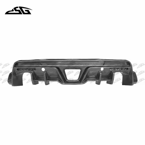 Carbon Fiber Rear Bumper Diffuser Lip Splitter Apron Guard For Toyota Supra A90 A91 MK5 2019+ Body K