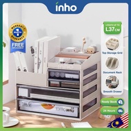 INHO Office Desktop File Storage Organizer Office Document File Rack Office Table Drawer Organizer