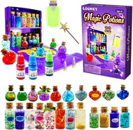 Fairy Magic Potions Kit Kids DIY Witch Glowing Spell Potion DIY Handmade Toys Science Experiments Ki