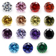 CZ Diamond 11mm, พลอย CZ เพชรรัสเซียสี ทรงกลม เจียระไน. เม็ดละ = 50฿ / 50฿ per pcs.