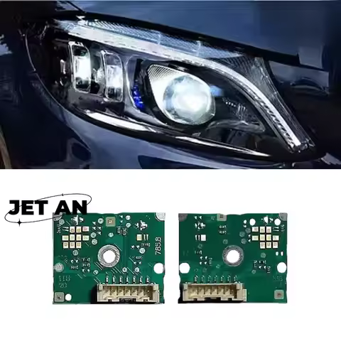 White DRL Boards for 2019 -2021 W205 C Class C180 C200 C260 C300 C63 C43 AMG MULTIBEAM LED Headlight