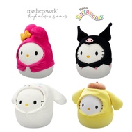 Squishmallows Sanrio Hoodie Little Plush 8 inches (Age 3y+)