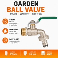 1/2 Brass Bib Tap | Garden Water Tap | Washing Machine Tap | Kepala Paip 2299