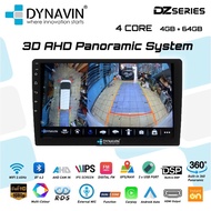 DYNAVIN DZ SERIES CAR ANDROID PLAYER 4ram64gb car play android auto support 360 panoramic ips screen