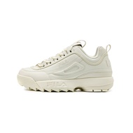 FILA DISRUPTOR 2 1998 中性鋸齒老爹鞋/復古運動鞋-燕麥白 4-C108Y-920