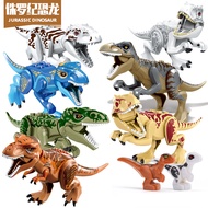 Jurassic park dinosaur toy Suit Compatible with Lego blocks  Velociraptor T-Rex kids Puzzle toys gift