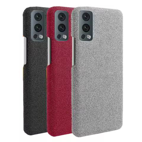 oneplus nord 2 case Luxury Fabric Antiskid Phone Cover For One Plus 1+ Nord2 Funda Cloth Coque For 1