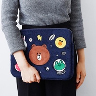 Cute Brown Bear Cartoon Laptop Bag Tablet Case Bag For Apple Macbook Air Pro 11 13 15 15.6 Inch