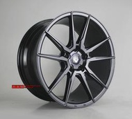 【台灣輪胎王】KR1222 直通鋁圈 樣式 18吋 5X114.3 / 120 8.5J ET20 亮黑 台灣製