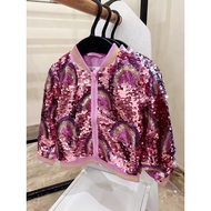 Sequin HaM Girls Bomber Jacket(cut tag)