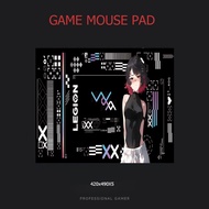 Faster pad Mouse Size 42*49cm. Thickness 5 Mm Suitable For Gamers Helps To Play Games Well.