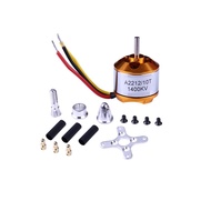 FGFR 1000KV 1400KV 2200KV มอเตอร์ A2212 โลหะสำหรับตกแต่ง ไร้แปรงถ่าน มอเตอร์สำหรับมอเตอร์  มอเตอร์ไร