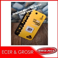 Vivan Memory Card 16GB Micro SD Class 10 Up To 80mb/s 5 Years Warranty
