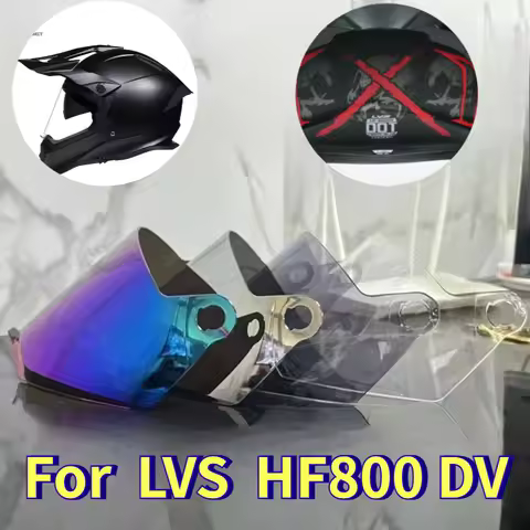 LVS 800 Off-road Helmet Lens Helmet Face Mask Color Visors Original Moto Accessories For HF-800DV He
