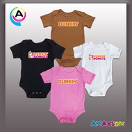 Amayson - Dunkin Donut Food Theme - Baby Onesies & Bonnets