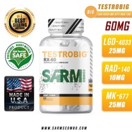 TESTROBIG® SARMS COMBO BULK/BIG - LGD4033 / MK / RD (60 Caps)