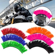 ▬ Helmet Decoration Wigs Colorful Detachable Full Face Off Road Hair Sticker Paste Lightweight Helme