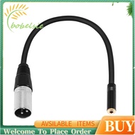 0. Wire 3 Pin Xlr Male to 3.5Mm Female Audio Connector Stereo Microphone Adapter