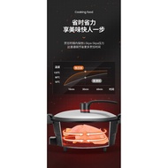 Aike Bear Household Multi-Functional Medical Stone Non-Stick Electric Chafing Dish Low Pressure Pot Electric Frying Pan Integrated Pressure Cooker Electric Food Warmer