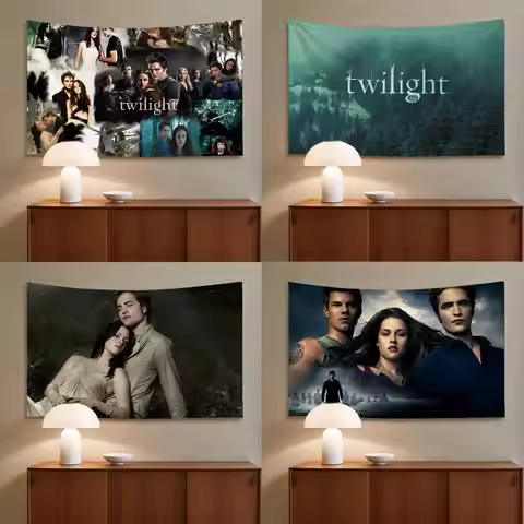 TV Twilight Isabella Edward Cullen Tapestry Wall Hanging Tapestry Art Deco Blanket Curtain Hanging A