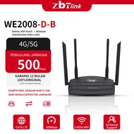 4G LTE WiFi Router with SIM Card Slot – Speed Up to 500Mbps – Plug & Play – Internet Without Cable