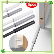 SIMPLESHOP 5pcs Door Bouncer Hardware Damper Buffers Open Touch Soft Quiet Closer Door Stopper