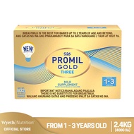 S-26® PROMIL GOLD THREE Milk Supplement for 1 to 3 Years Old 2.4kg