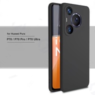 Aesthetic Case for Huawei Pura 70 P70 / Pro Ultra Softcase Polosan Casing